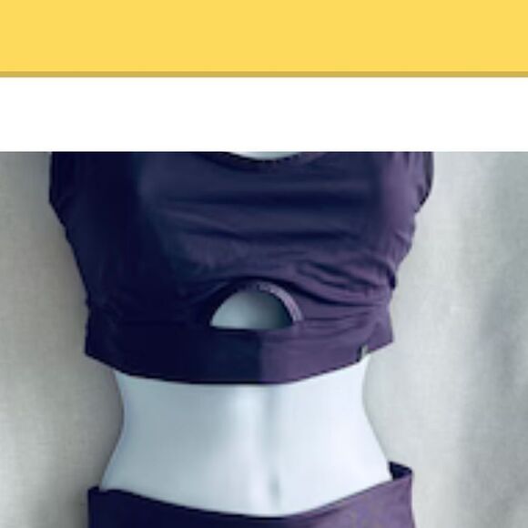 Zobha Purple Workout Top and NWT Size Medium - Picture 10 of 10